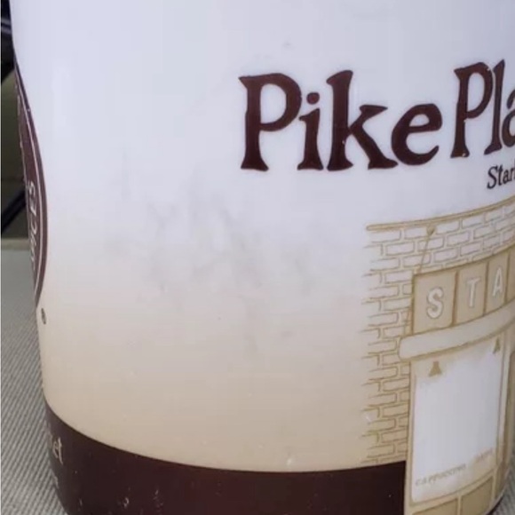 STARBUCKS PIKE PLACE Market Coffee Mug 2008  16oz - Picture 3 of 6